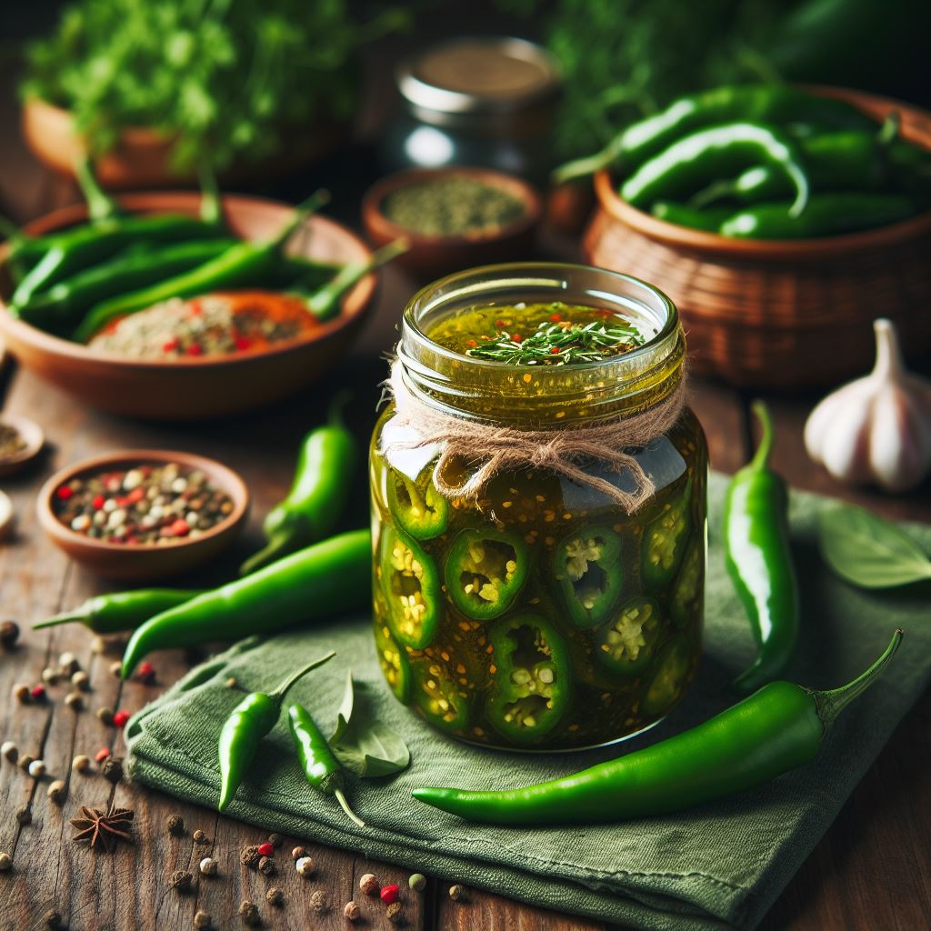 How To Make Green Chilli pickle Easy and Best Recipe 2024